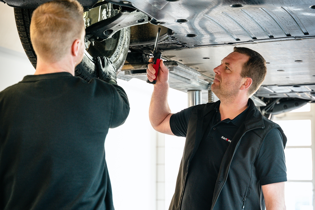 Wintercheck bei Senker