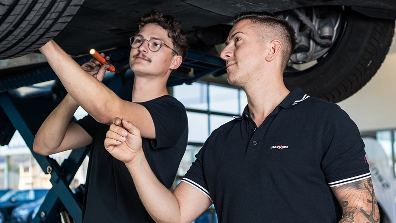 Wintercheck bei Senker